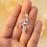 Load image into Gallery viewer, 925 Silver Krishna Sterling Pendant with Chain
