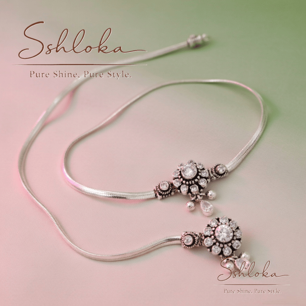 925 Sterling Exclusive Silver Anklet