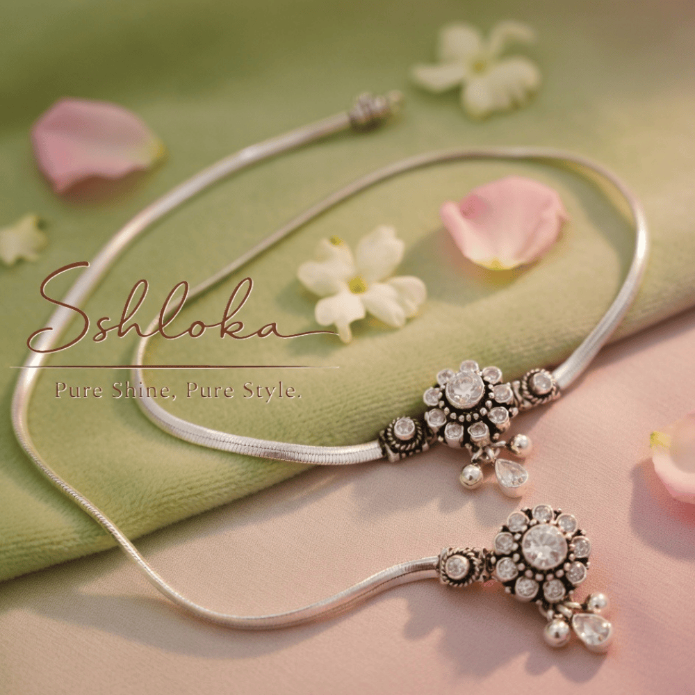 925 Sterling Exclusive Silver Anklet