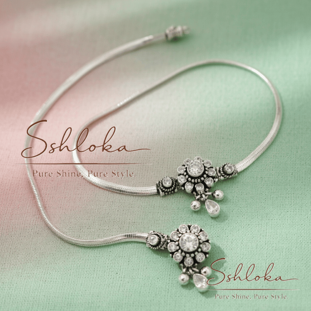 925 Sterling Exclusive Silver Anklet