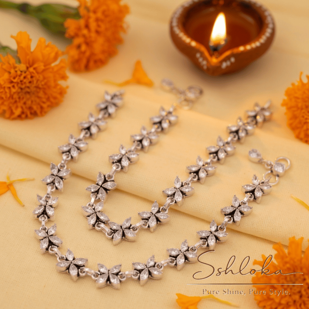 925 Sterling Silver Anklet