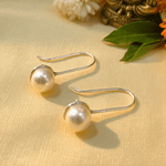 Load image into Gallery viewer, Handcrafted 925 Silver Natural Pearl Drops
