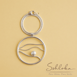 Load image into Gallery viewer, Moon Style 925 Silver Pendant with chain
